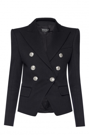 Double-breasted blazer with pockets, zdjęcie 1 Double-breasted blazer with pockets od Balmain
